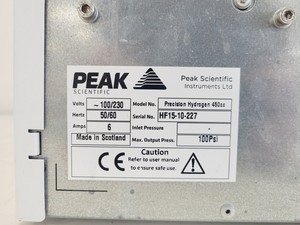 Thumbnail image of Peak Hydrogen Generator Precision Hydrogen Trace 450cc