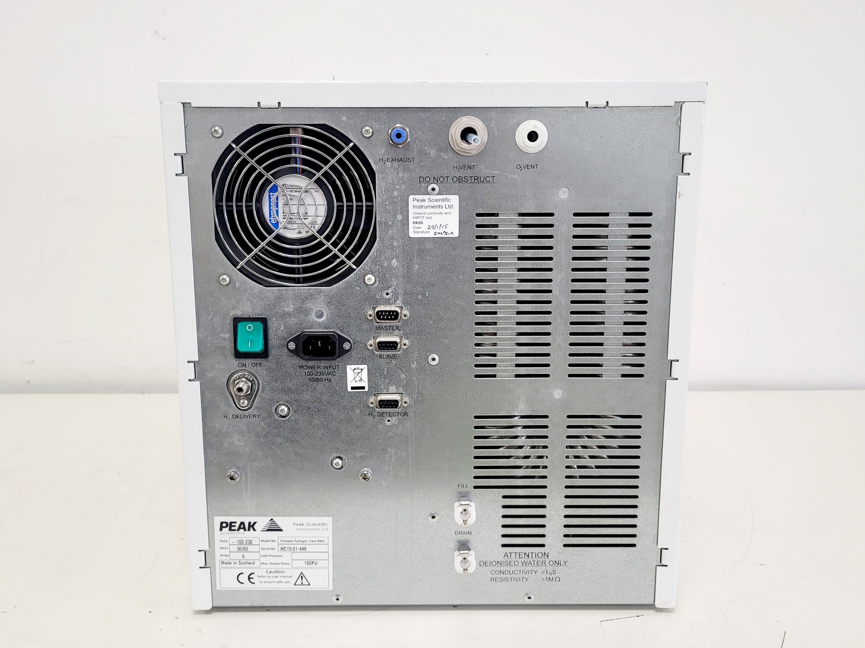 Image of Peak Hydrogen Generator Precision Hydrogen Trace 500cc