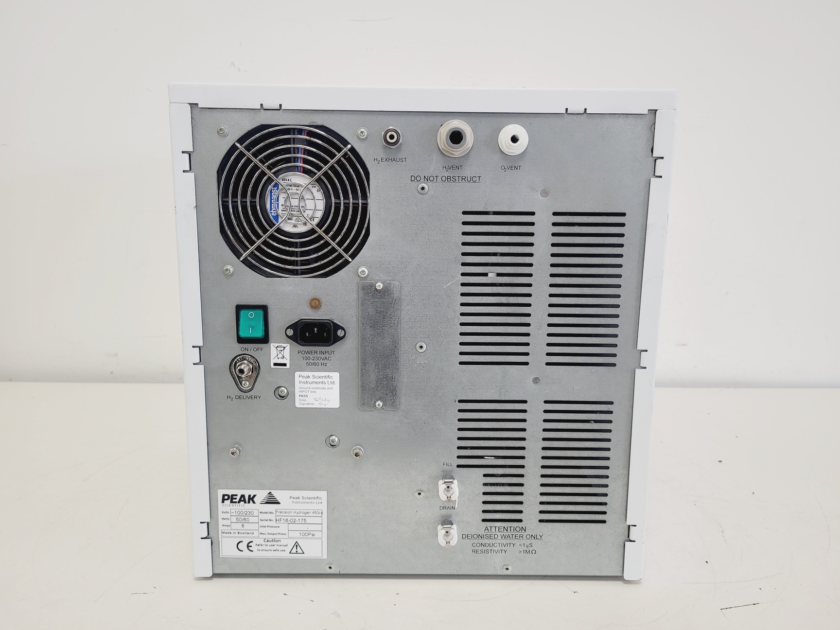 Image of Peak Hydrogen Generator Precision Hydrogen 450cc