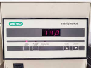 Thumbnail image of BIO-RAD CHEF-DRIII w/ Electrophoresis Cell, Variable Speed Pump & Cooling Module