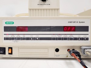 Thumbnail image of BIO-RAD CHEF-DRIII w/ Electrophoresis Cell, Variable Speed Pump & Cooling Module