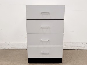 Thumbnail image of Job Lot of 6 x Grey 4 Drawer Cabinets Laboratory 