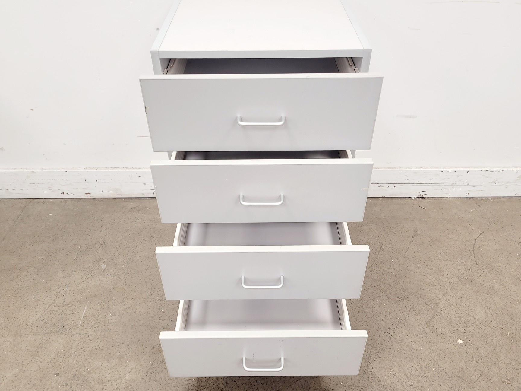 Image of Job Lot of 6 x Grey 4 Drawer Cabinets Laboratory 