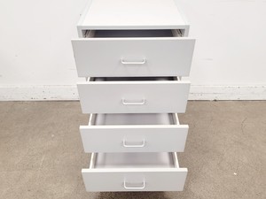 Thumbnail image of Job Lot of 6 x Grey 4 Drawer Cabinets Laboratory 