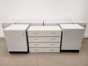 Image of Job Lot of 8 x Assorted Laboratory Cupboards