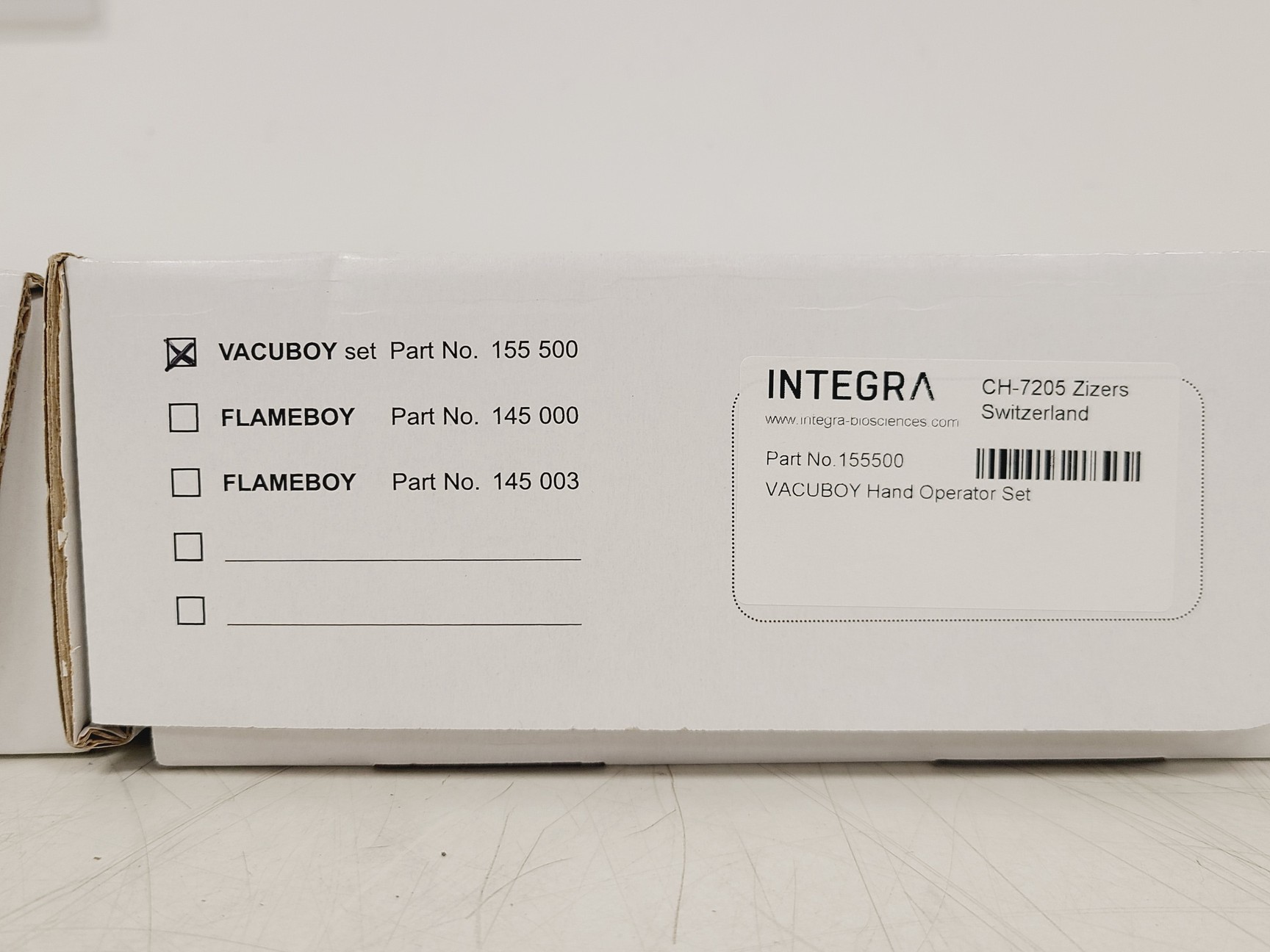 Image of 2 x Integra VACUBOY Hand Operator Set in Boxes