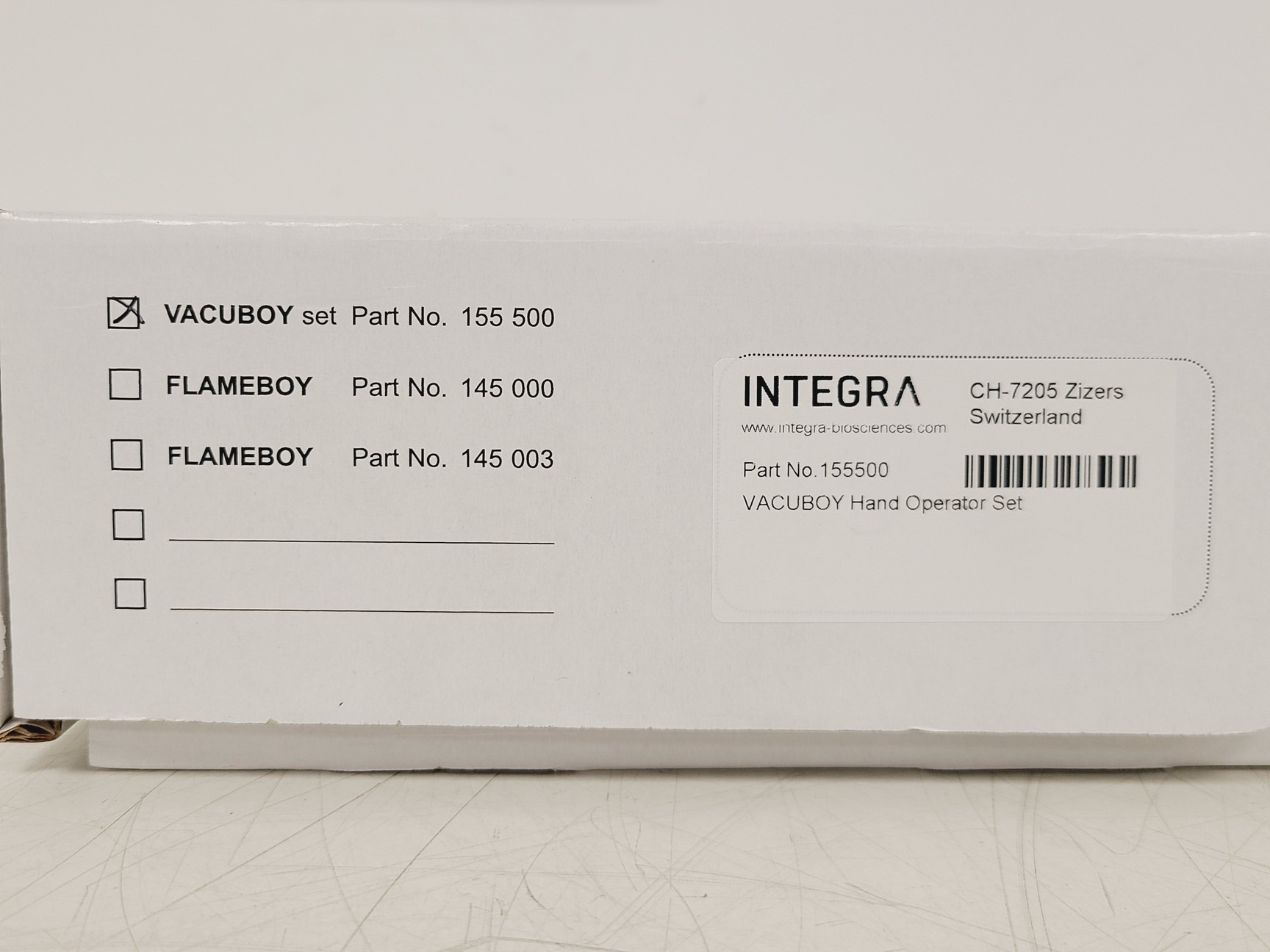Image of 2 x Integra VACUBOY Hand Operator Set in Boxes