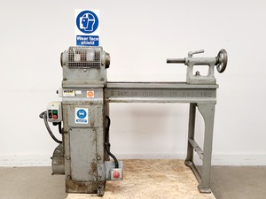 Image of Charles Taylor Industrial 1411 Direct Drive Lathe w/ Wooden Bench
