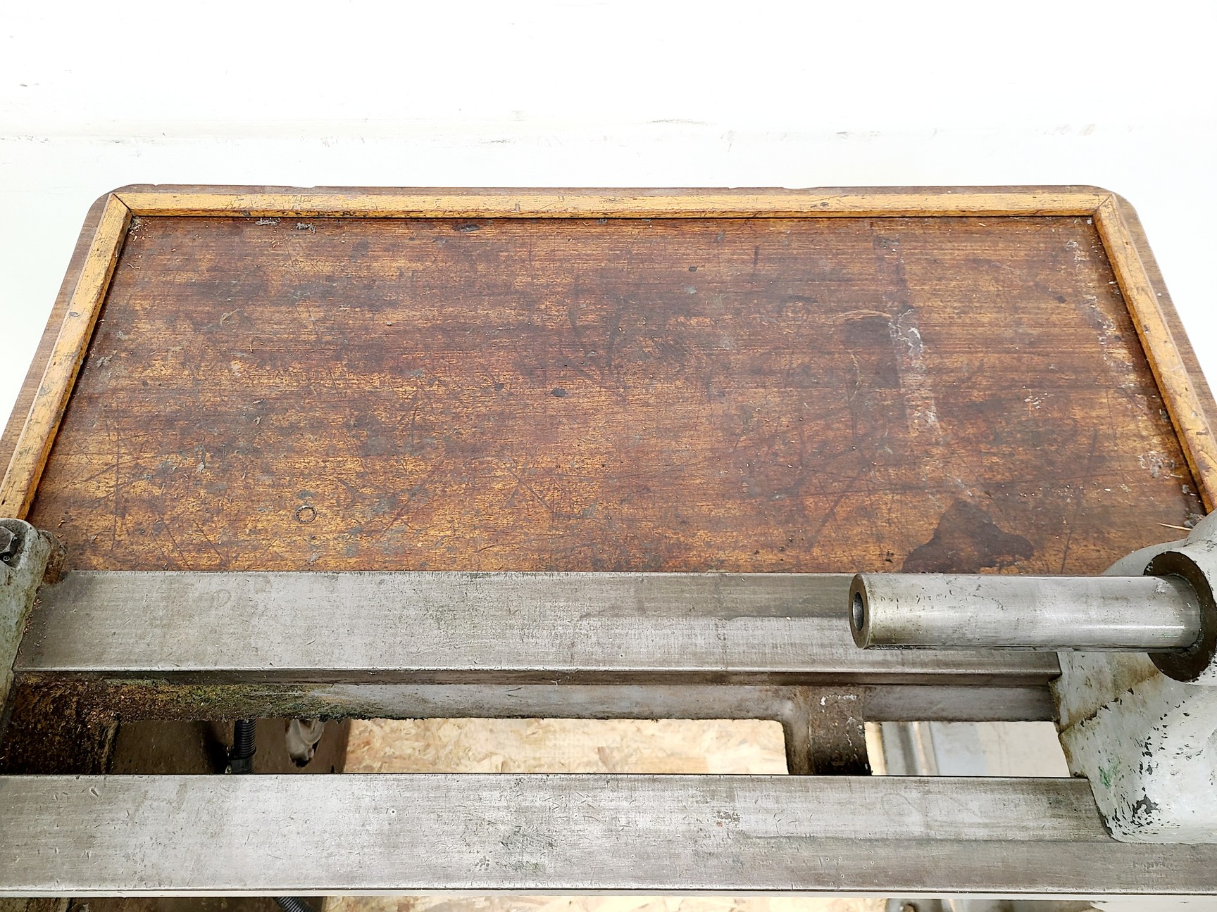 Image of Charles Taylor Industrial 1411 Direct Drive Lathe w/ Wooden Bench