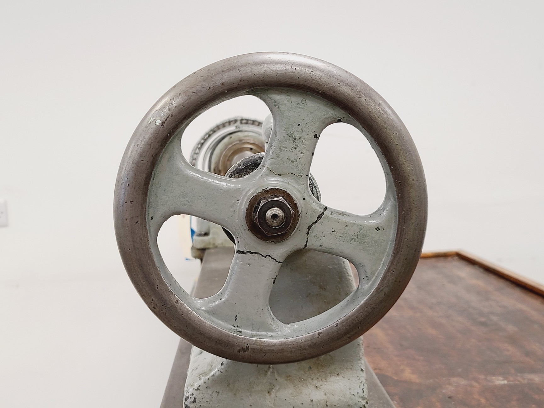 Image of Charles Taylor Industrial 1411 Direct Drive Lathe w/ Wooden Bench