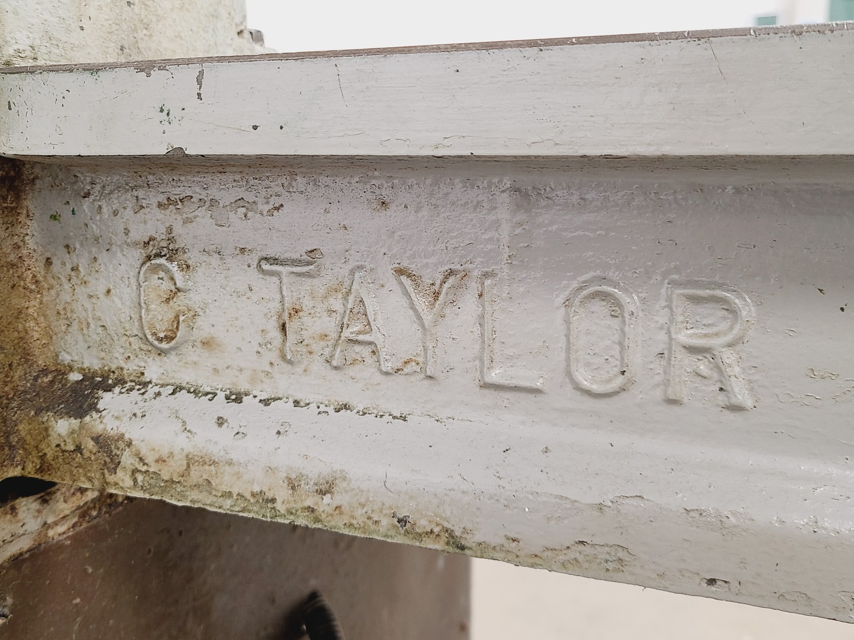 Image of Charles Taylor Industrial 1411 Direct Drive Lathe w/ Wooden Bench