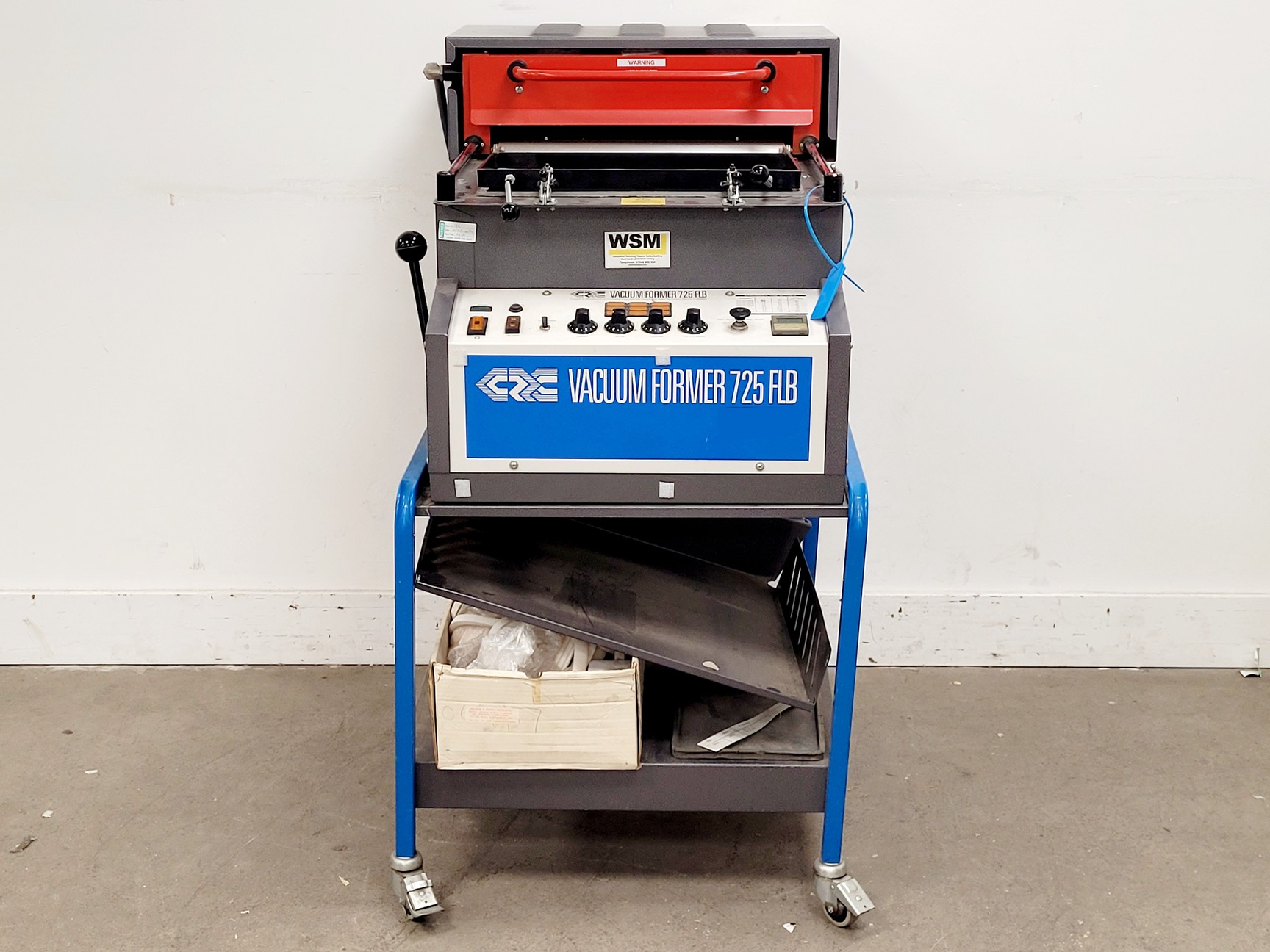 Image of C R Clarke Vacuum Former 725 FLB w/ Trolley & Accessories