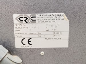 Thumbnail image of C R Clarke Vacuum Former 725 FLB w/ Trolley & Accessories