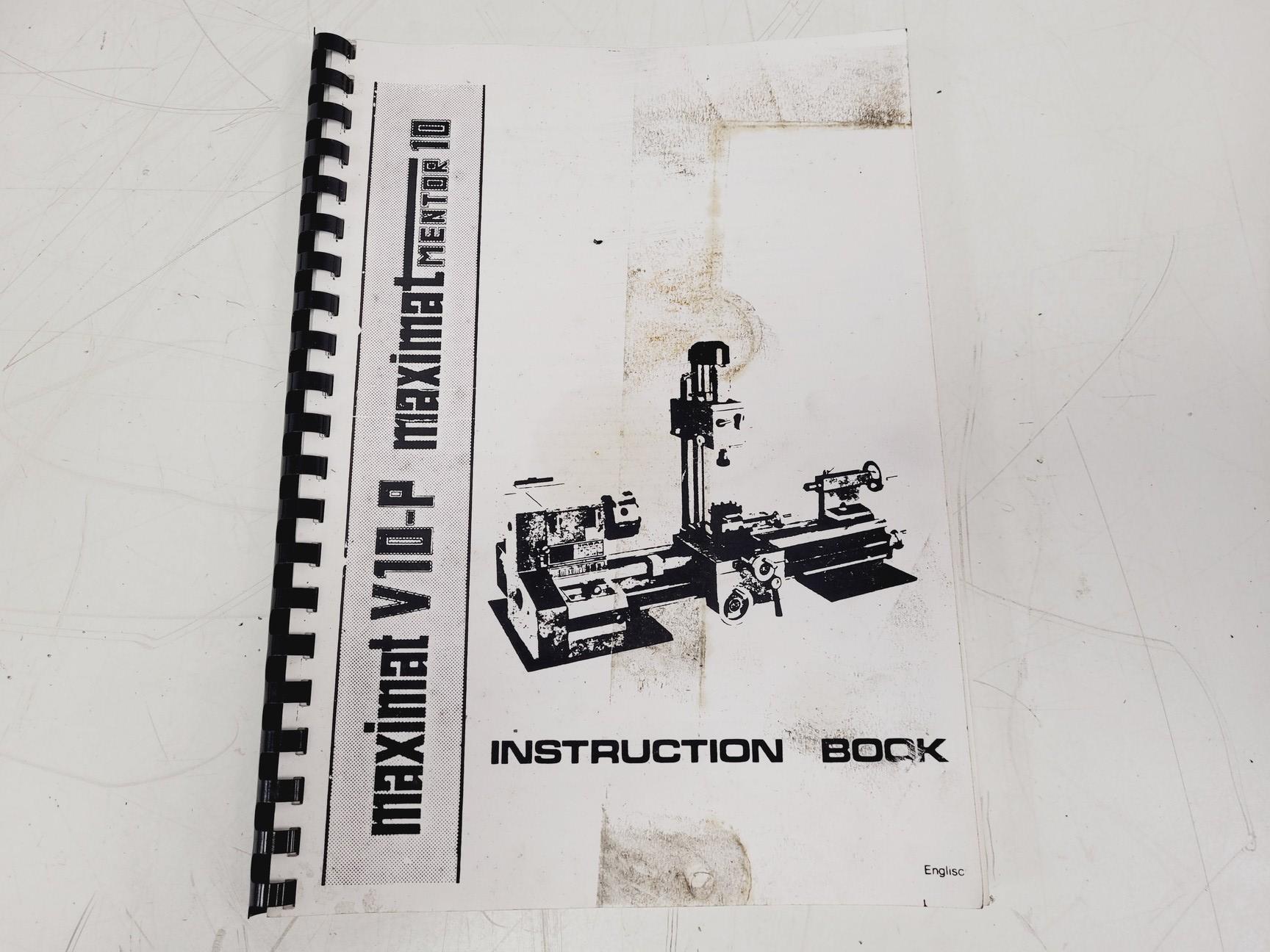 Image of Maximat V10-P Mentor 10 Milling Machine