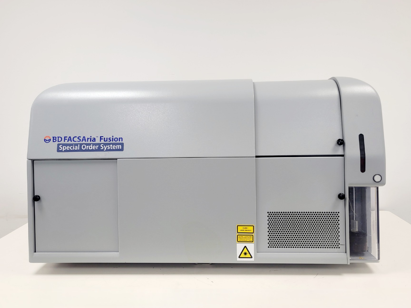 Image of BD FACSAria Fusion Cell Sorter SORP w/ BD-400 Biosafety Cabinet & Accessories