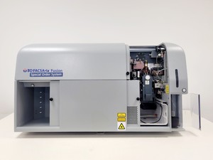 Thumbnail image of BD FACSAria Fusion Cell Sorter SORP w/ BD-400 Biosafety Cabinet & Accessories