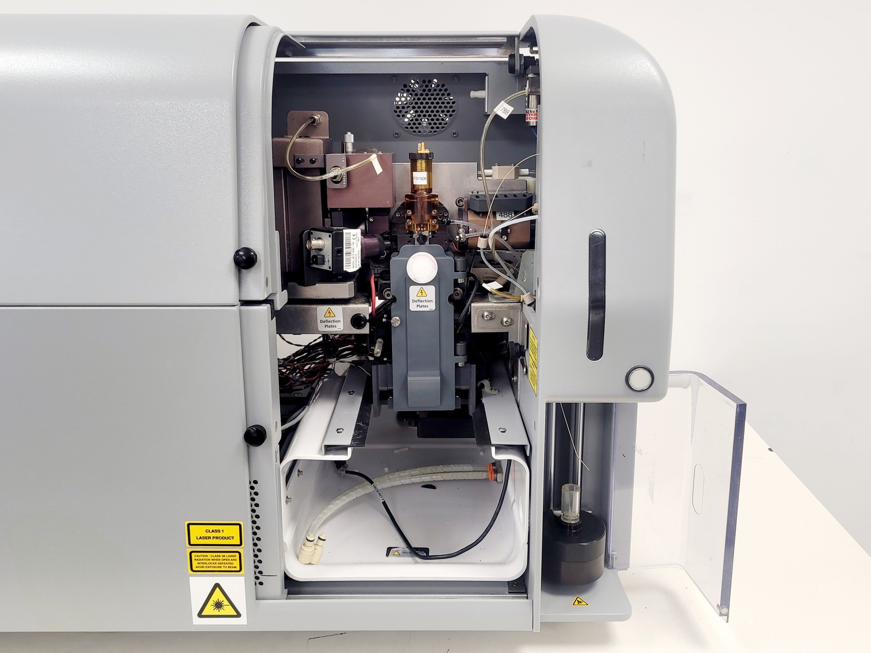 Image of BD FACSAria Fusion Cell Sorter SORP w/ BD-400 Biosafety Cabinet & Accessories