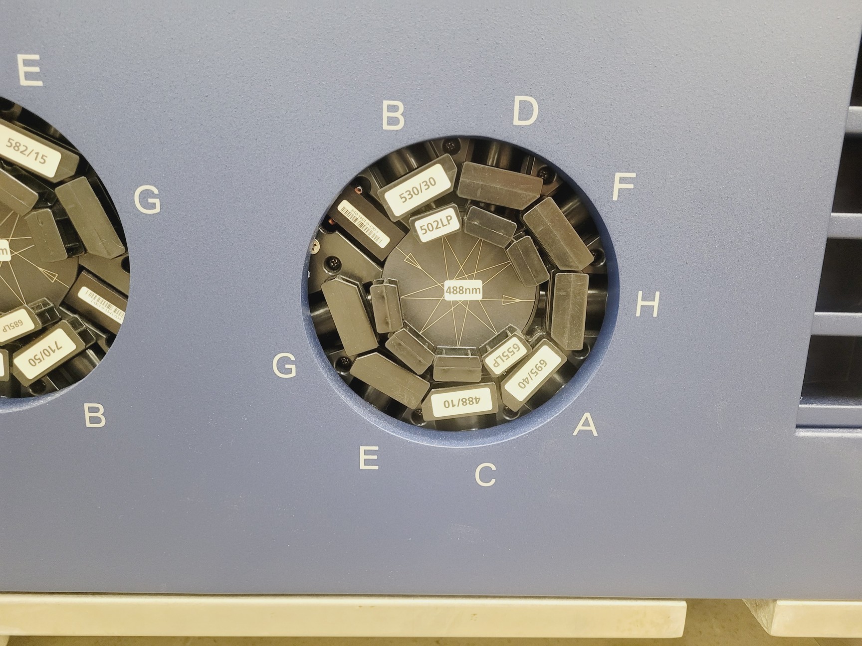Image of BD FACSAria Fusion Cell Sorter SORP w/ BD-400 Biosafety Cabinet & Accessories
