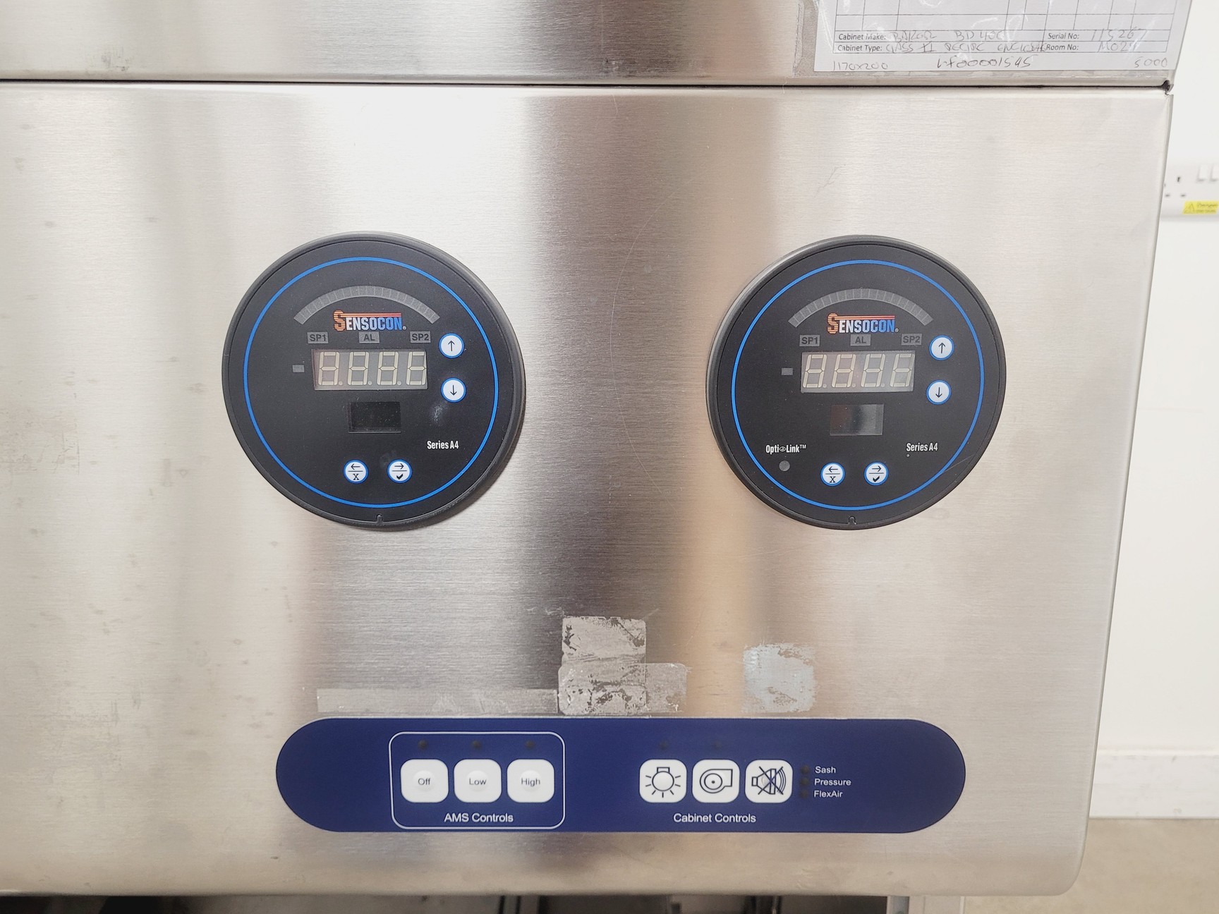 Image of BD FACSAria Fusion Cell Sorter SORP w/ BD-400 Biosafety Cabinet & Accessories