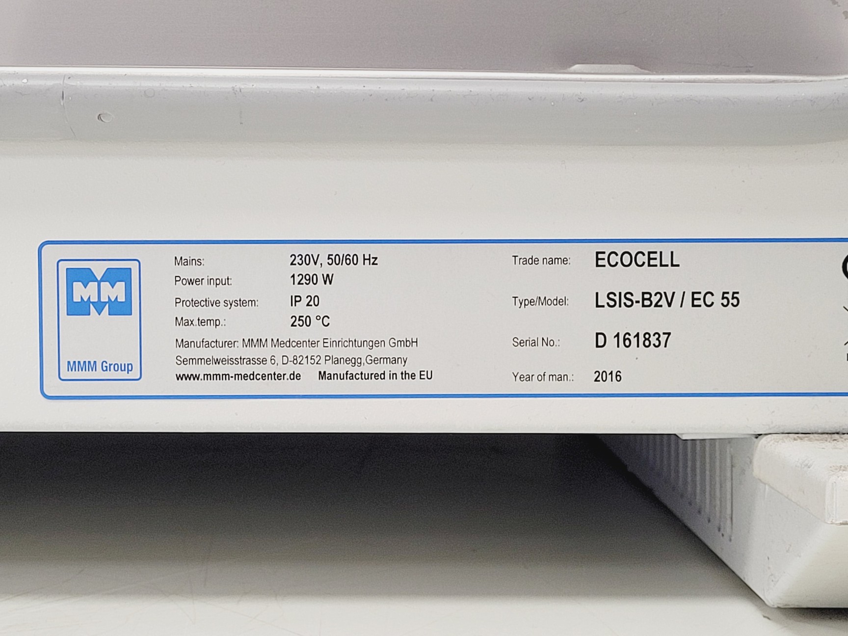 Image of MMM-Group Ecocell 55 Eco Line Laboratory Drying Oven