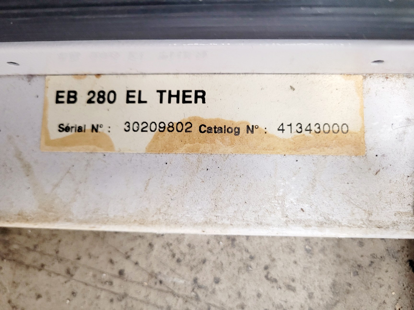 Image of Jouan SA EB280 EL THER Incubator 