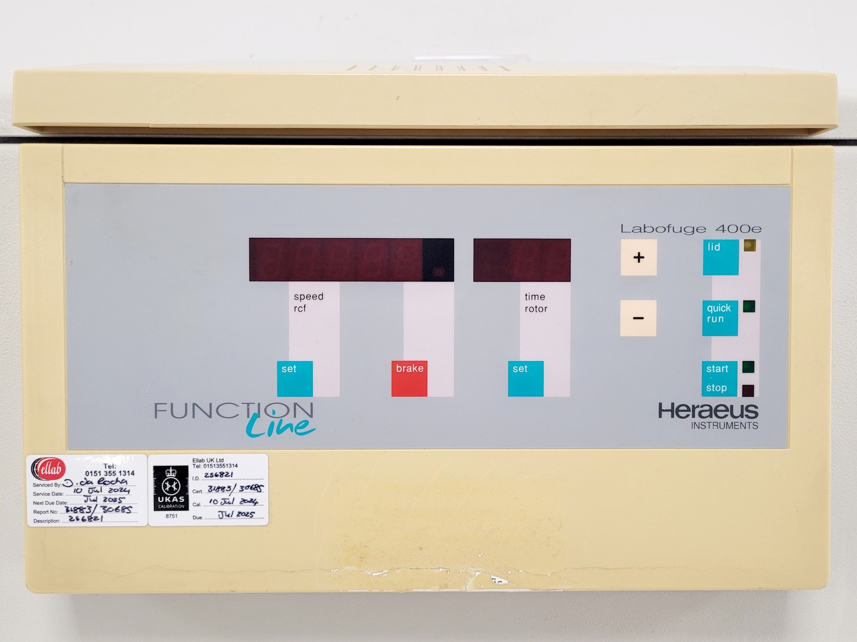 Image of Heraeus Instruments Labofuge 400e Centrifuge w/ 8179 Rotor & 8172 Buckets