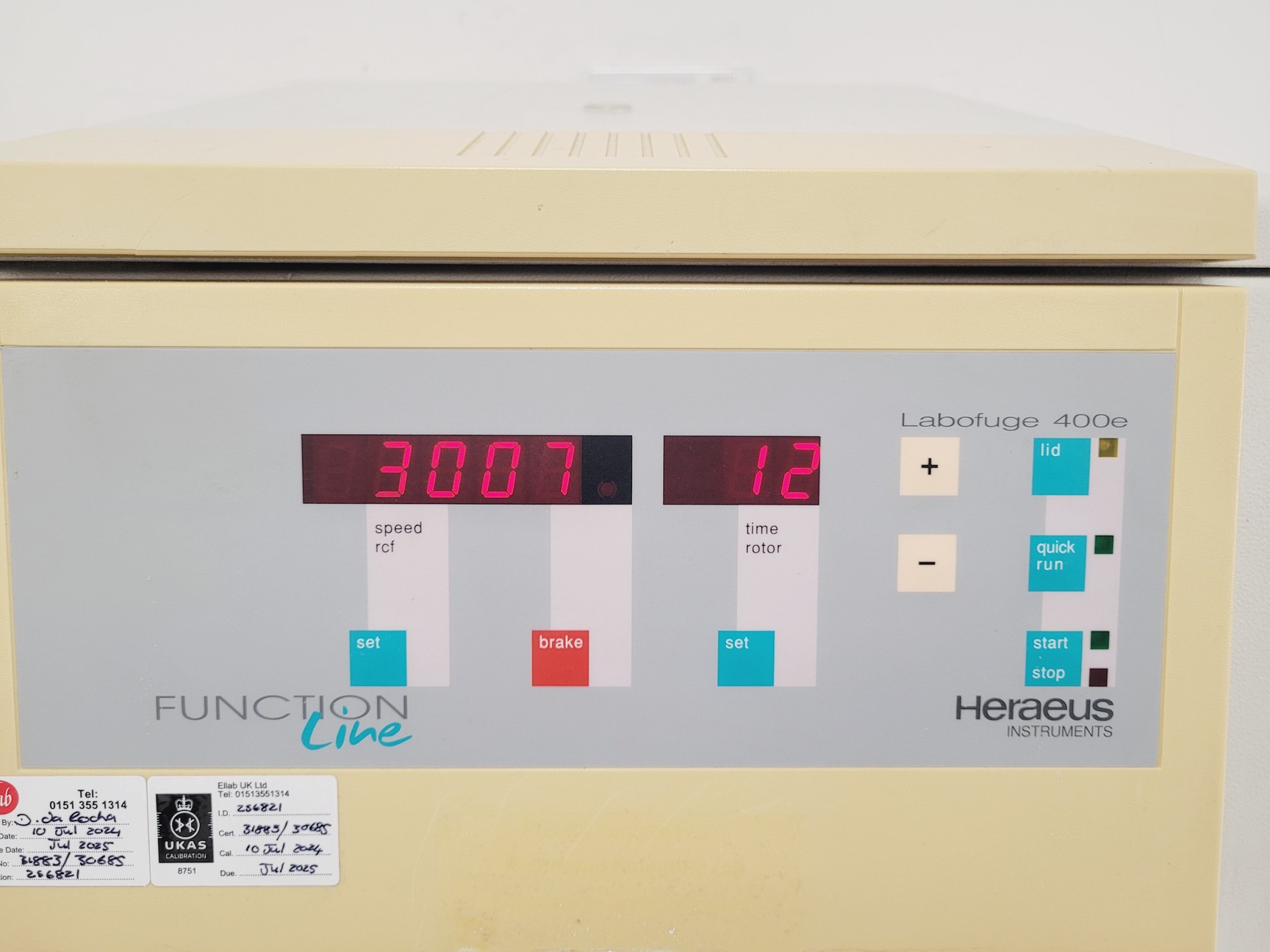 Image of Heraeus Instruments Labofuge 400e Centrifuge w/ 8179 Rotor & 8172 Buckets