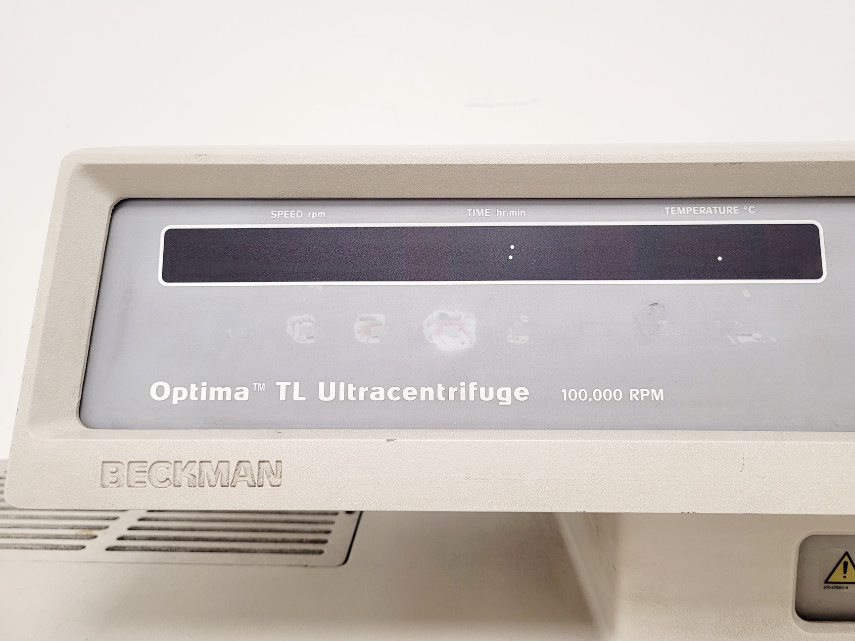 Image of Beckman Optima TL Ultracentrifuge w/ Beckman TLA 100.4 Rotor