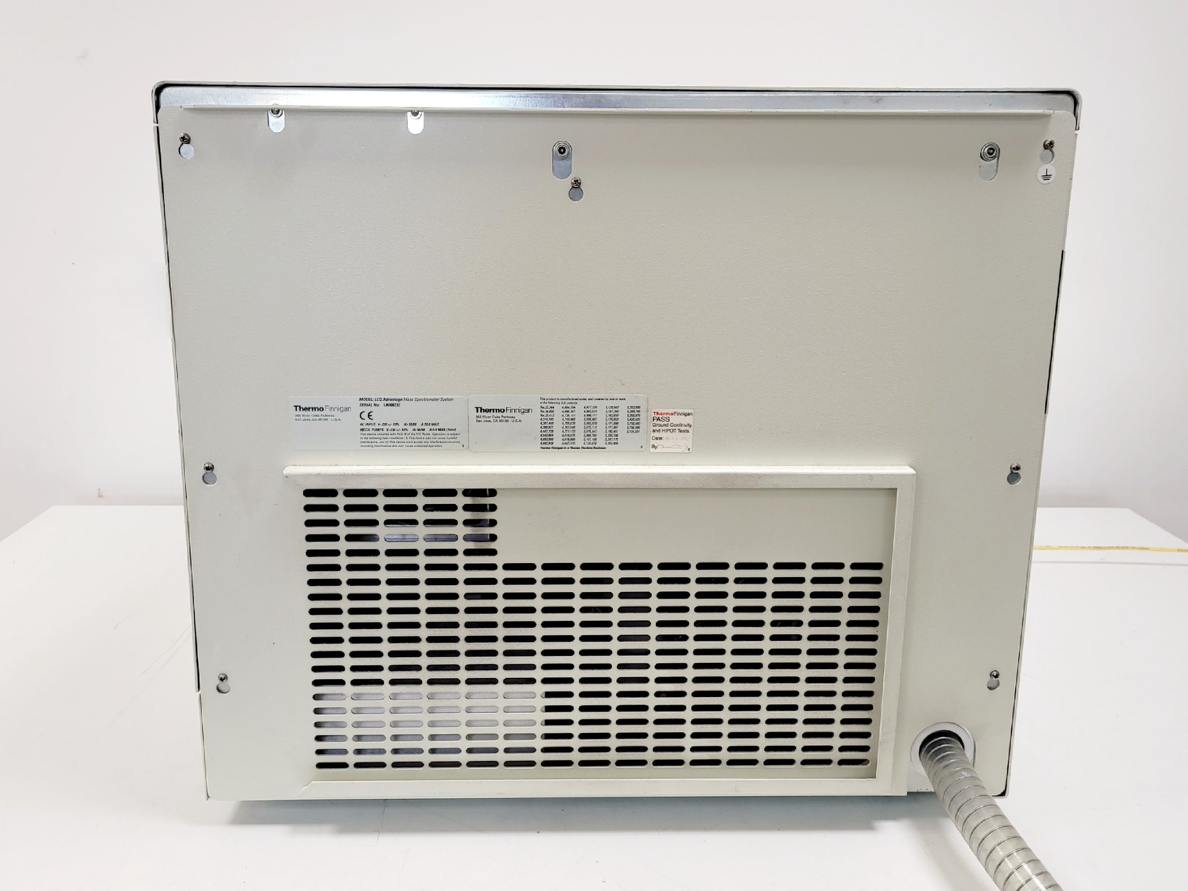 Image of Thermo Finnigan LCQ Advantage Mass Spectrometer w/ Pump, Nitrogen Generator Lab