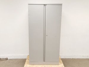 Image of Grey Metal Cabinet 