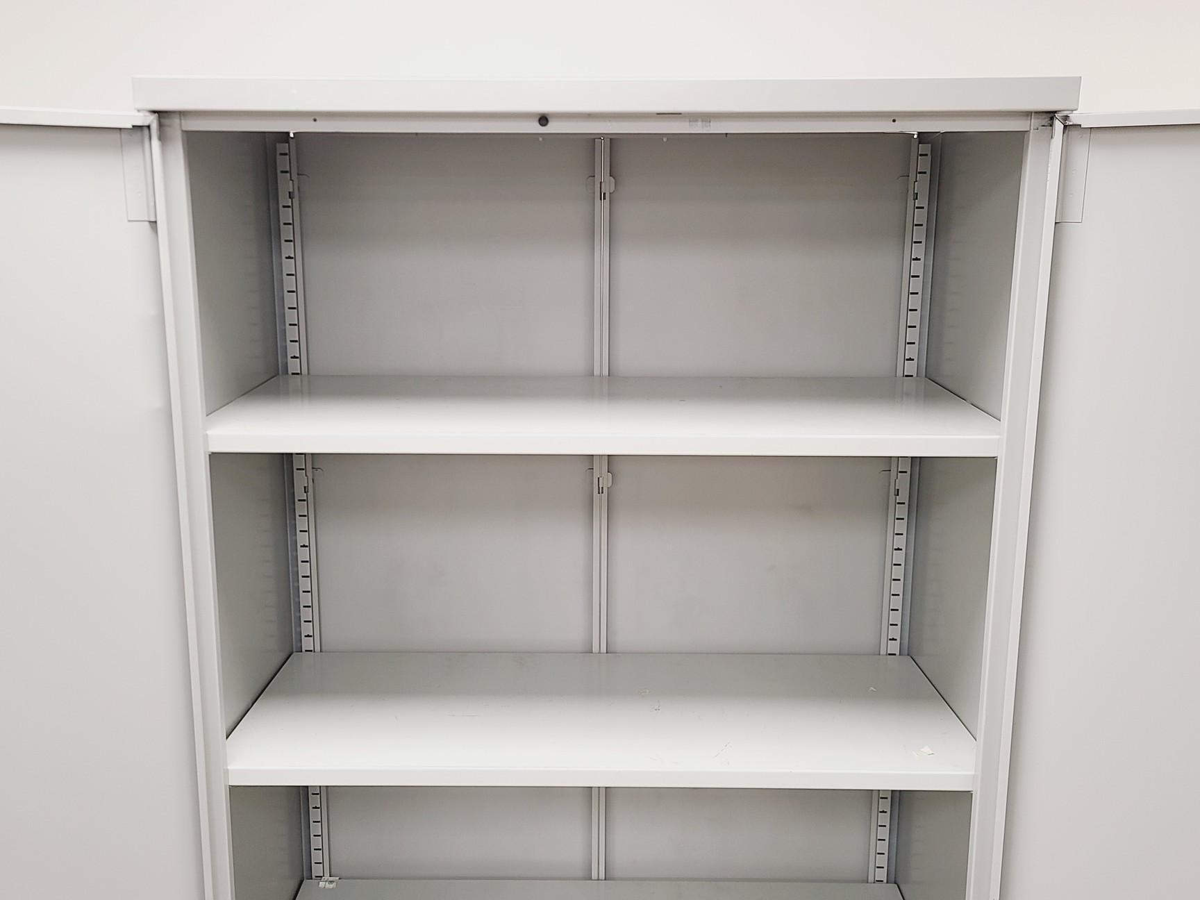Image of Grey Metal Cabinet 