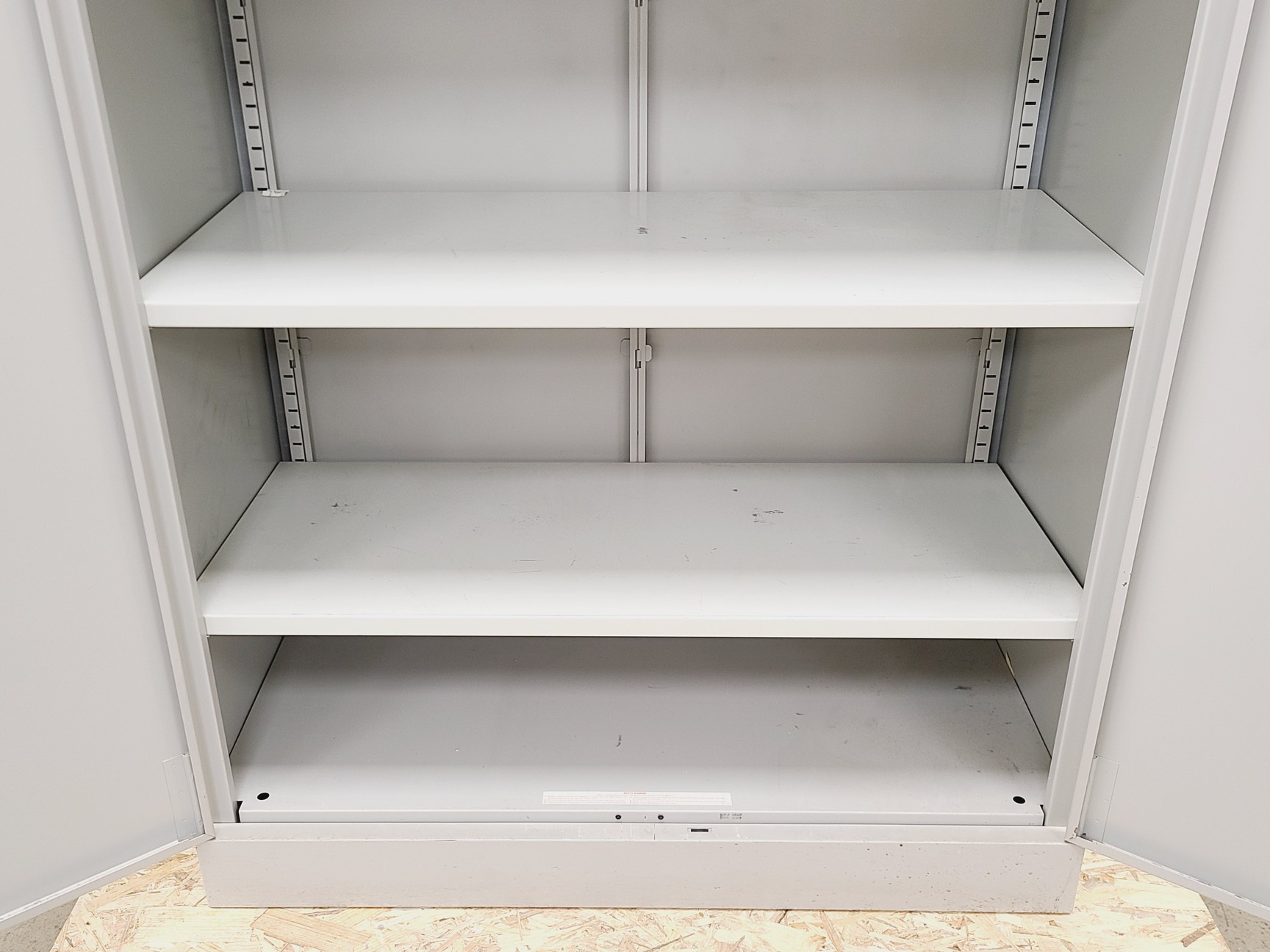 Image of Grey Metal Cabinet 