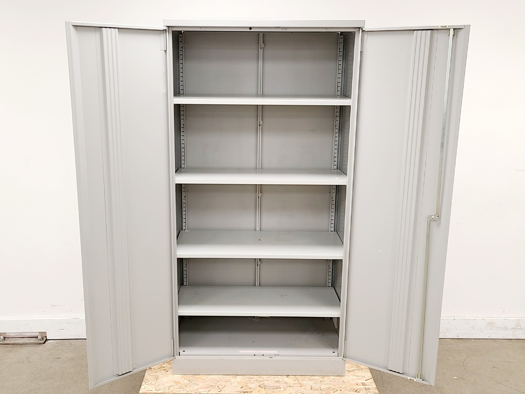 Image of Grey Metal Cabinet 