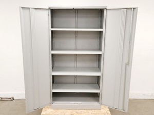 Thumbnail image of Grey Metal Cabinet 