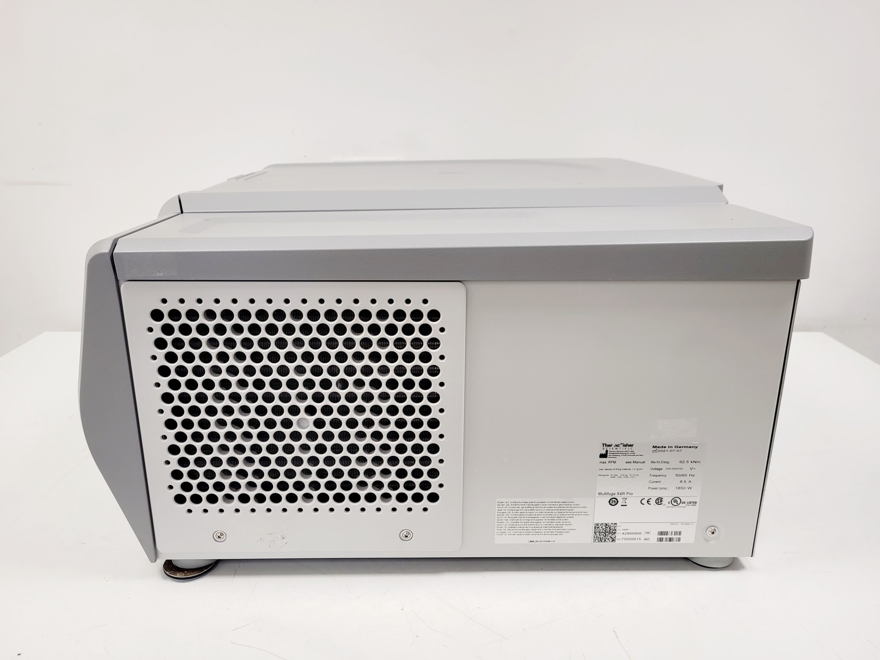 Image of Thermo Fisher Scientific Multifuge X4R Pro w/ TX-1000 Rotor 4200RPM (2021)