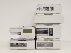 Image of Agilent 1100 Series HPLC System: G1322A, G1311A, G1314A, G1329A, G1330B & G1316A