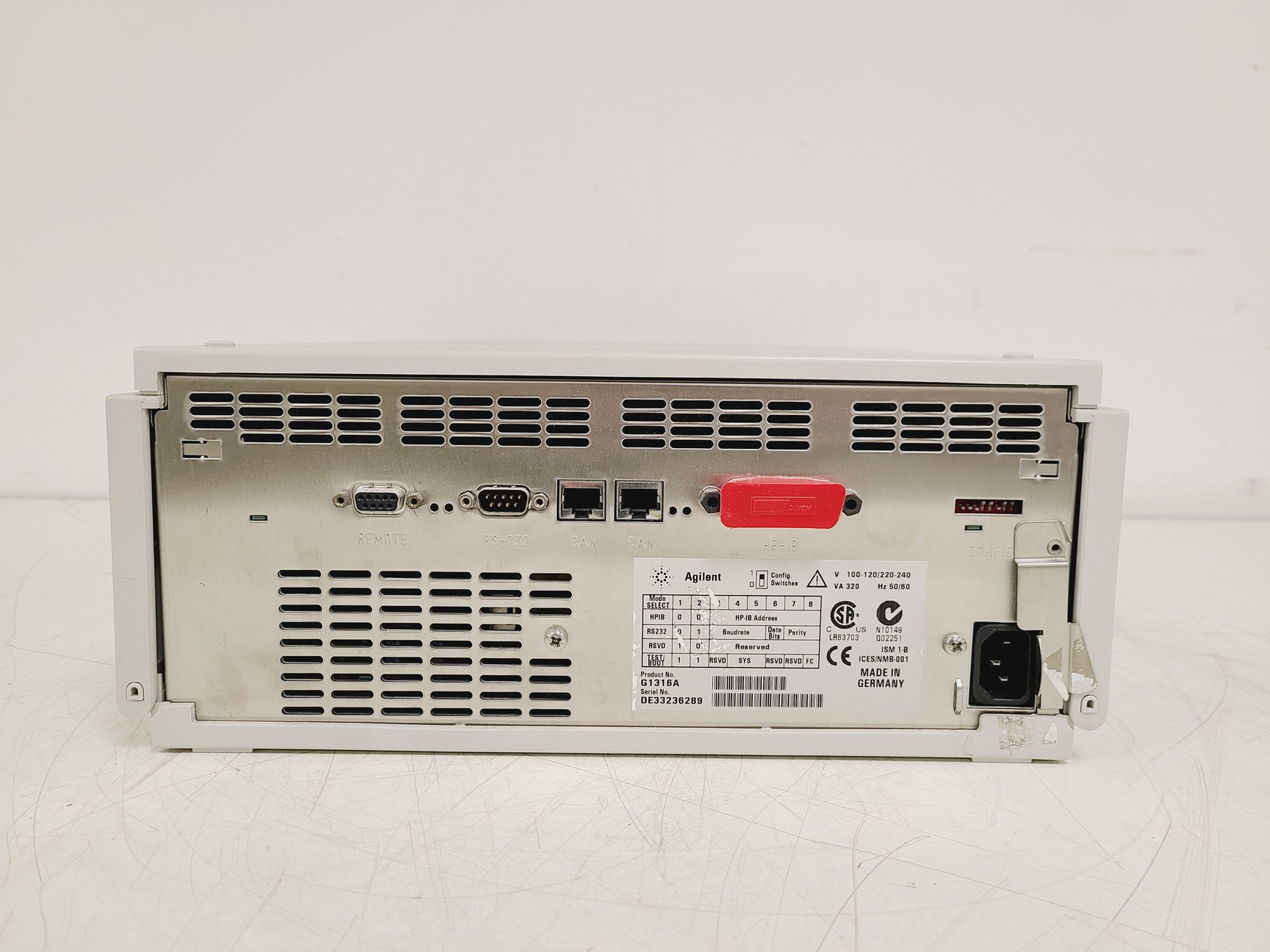 Image of Agilent 1100 Series HPLC System: G1322A, G1311A, G1314A, G1329A, G1330B & G1316A
