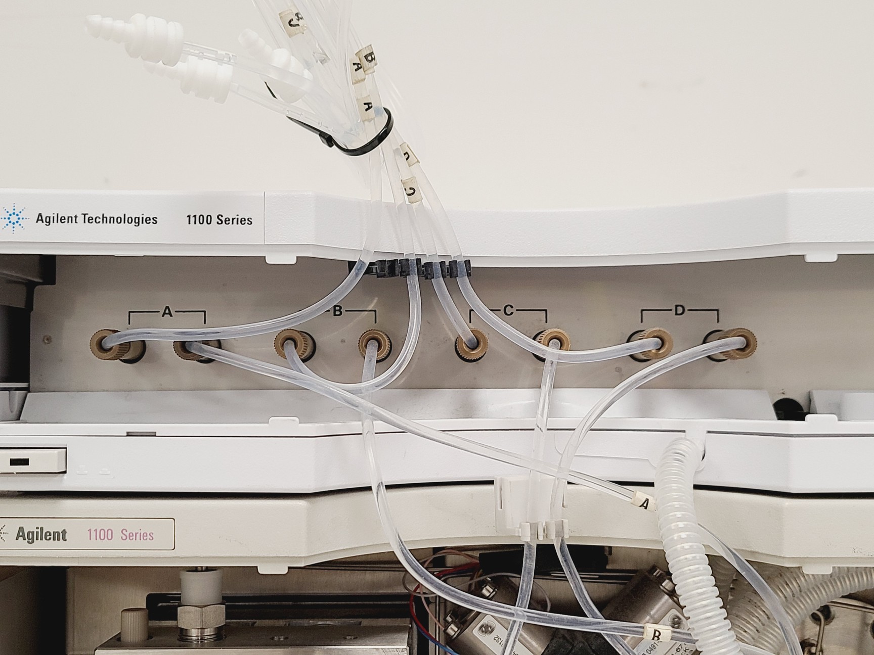 Image of Agilent 1100 Series HPLC System: G1322A, G1311A, G1314A, G1329A, G1330B & G1316A