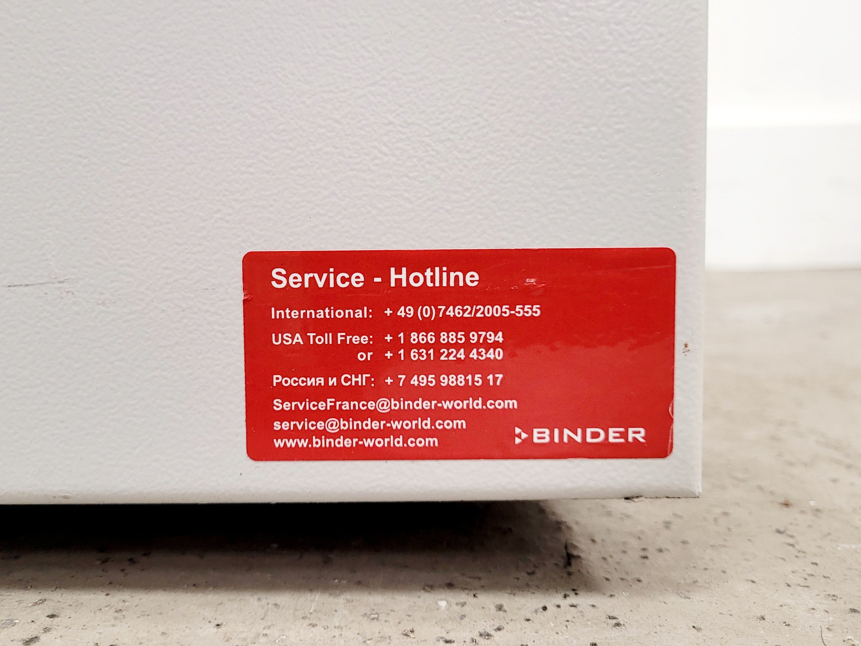 Image of Binder Model BD115 Incubator Lab