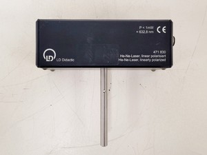 Image of LD Didactic He-Ne-Laser, Linearly Polarized Model 471 830