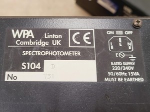 Thumbnail image of Job Lot of 10 x WPA S104 Spectrophotometer