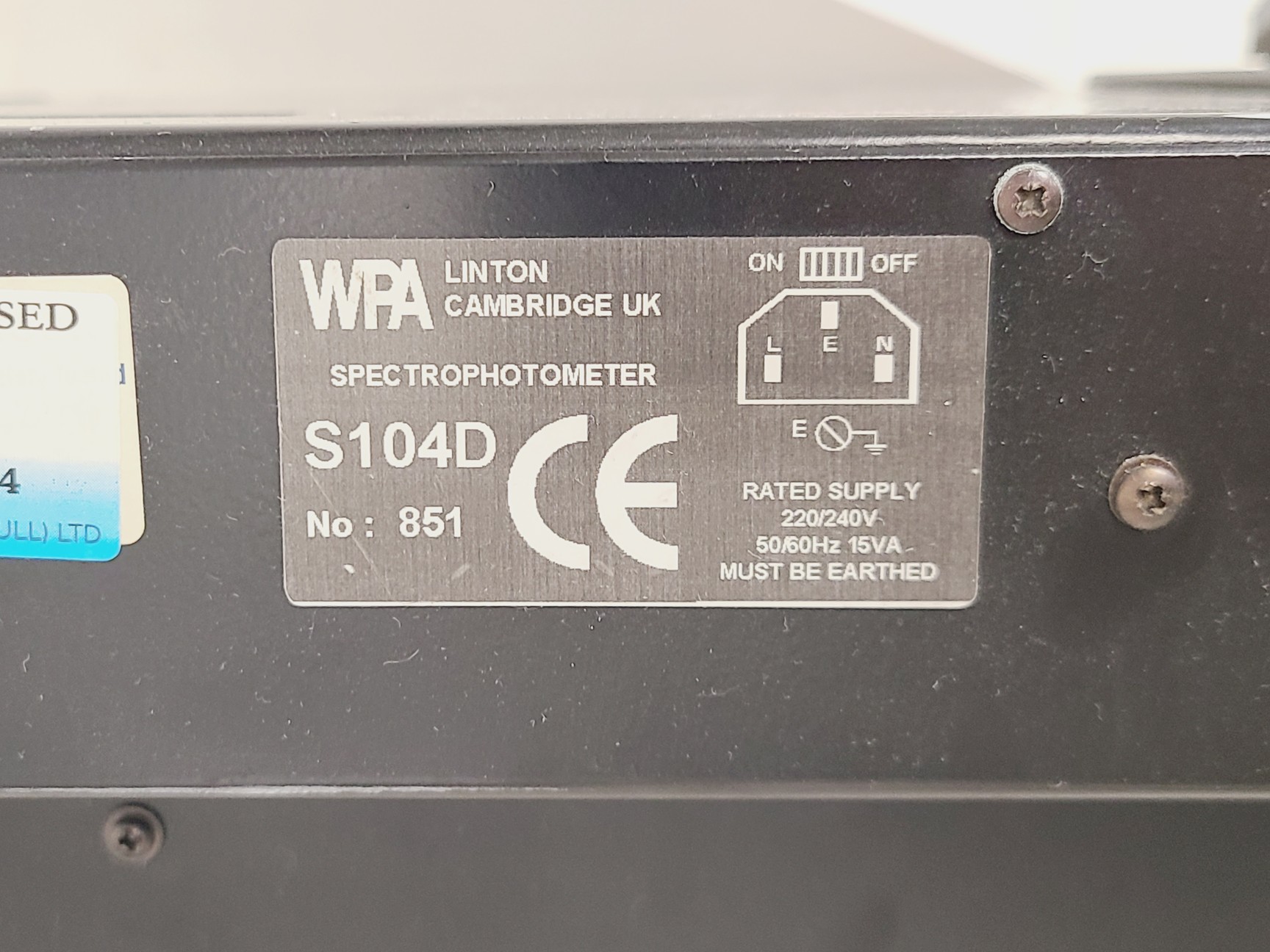 Image of Job Lot of 10 x WPA S104 Spectrophotometer