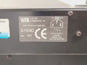 Thumbnail image of Job Lot of 10 x WPA S104 Spectrophotometer