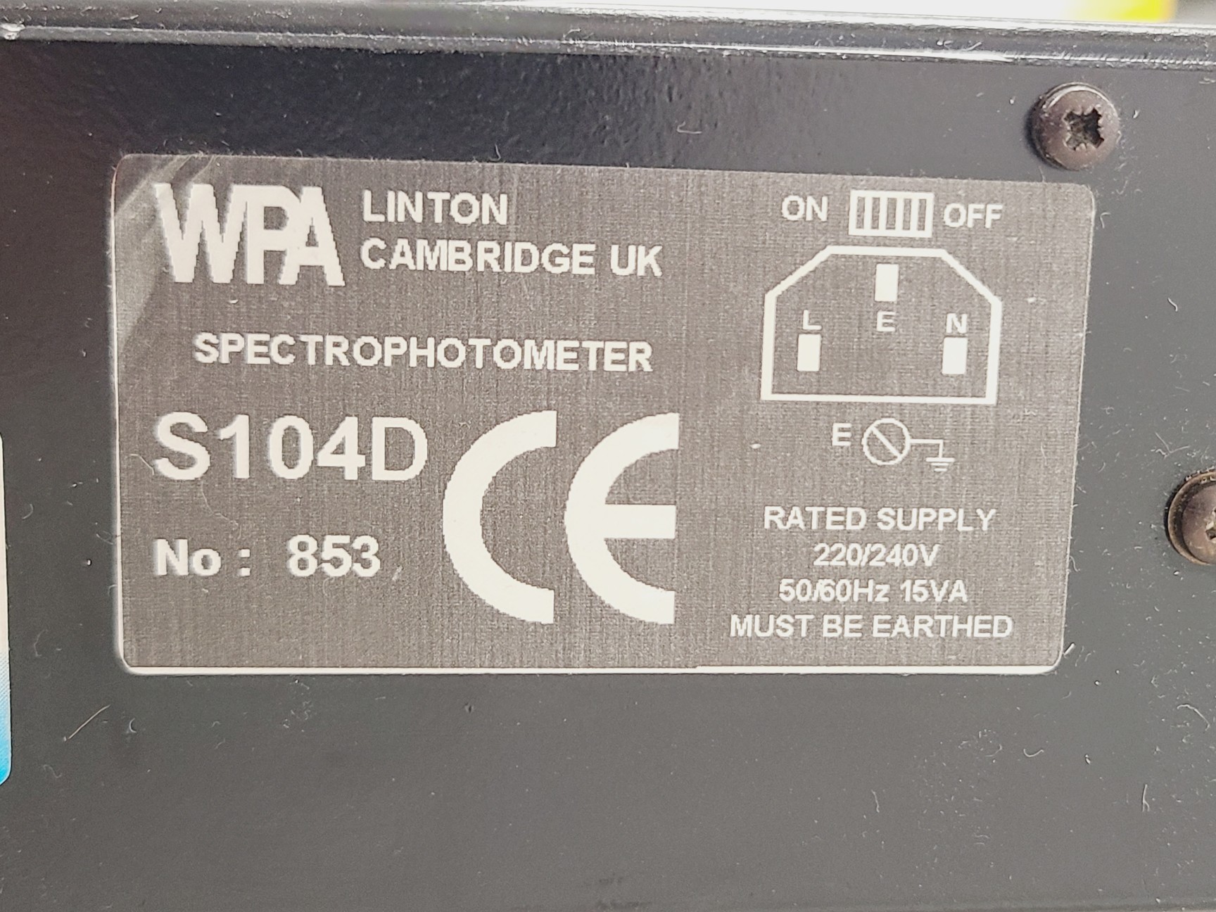 Image of Job Lot of 10 x WPA S104 Spectrophotometer
