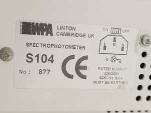Thumbnail image of Job Lot of 10 x WPA S104 Spectrophotometer