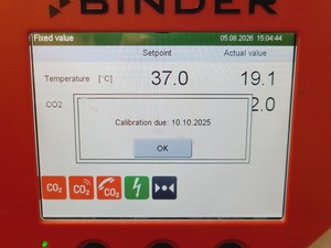 Thumbnail image of Binder CB 220 CO2 Floorstanding Laboratory Incubator 