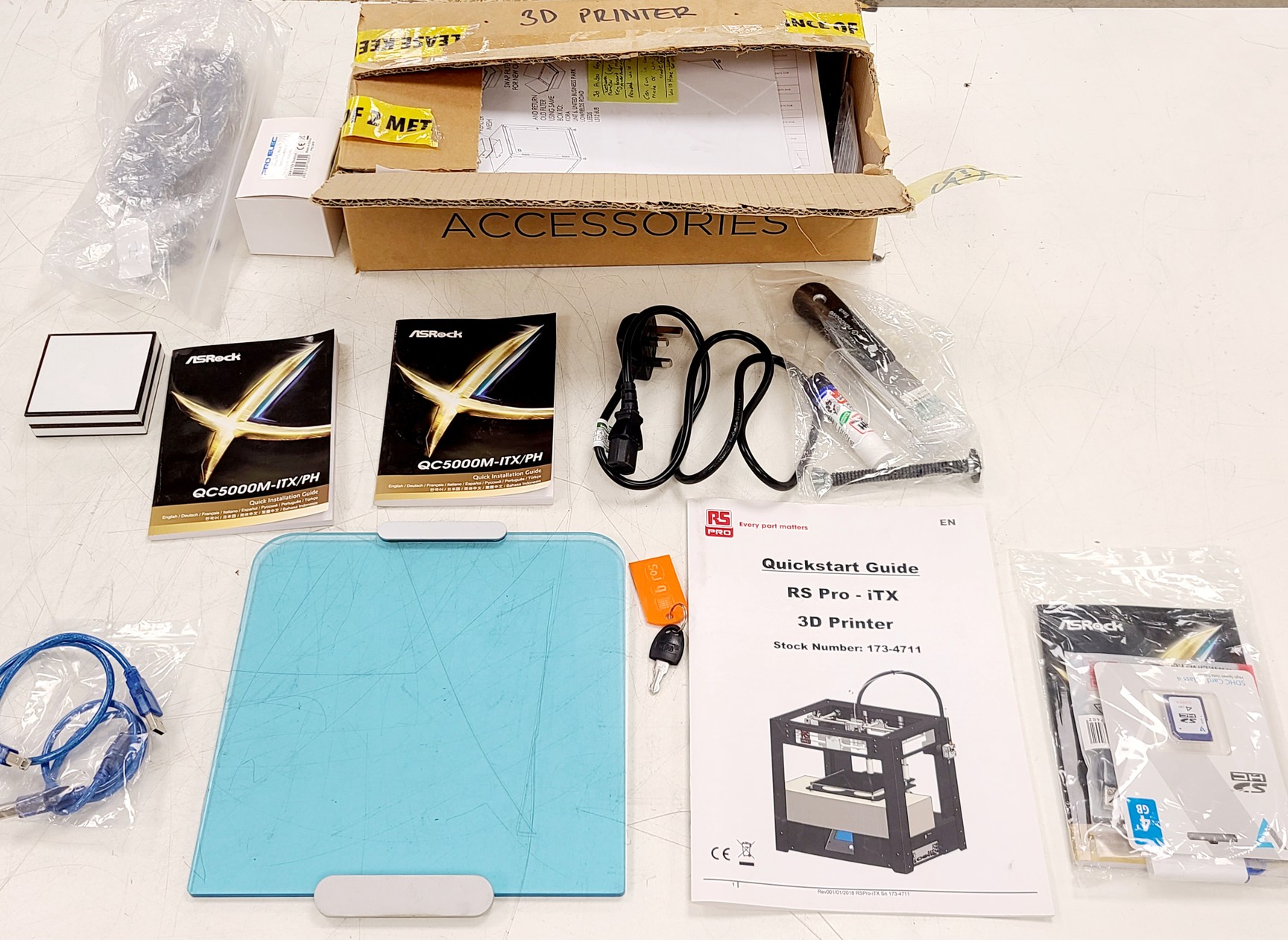 Image of KORA SC-01 Safety Cabinet w/ RSPro iTX-3D Printer