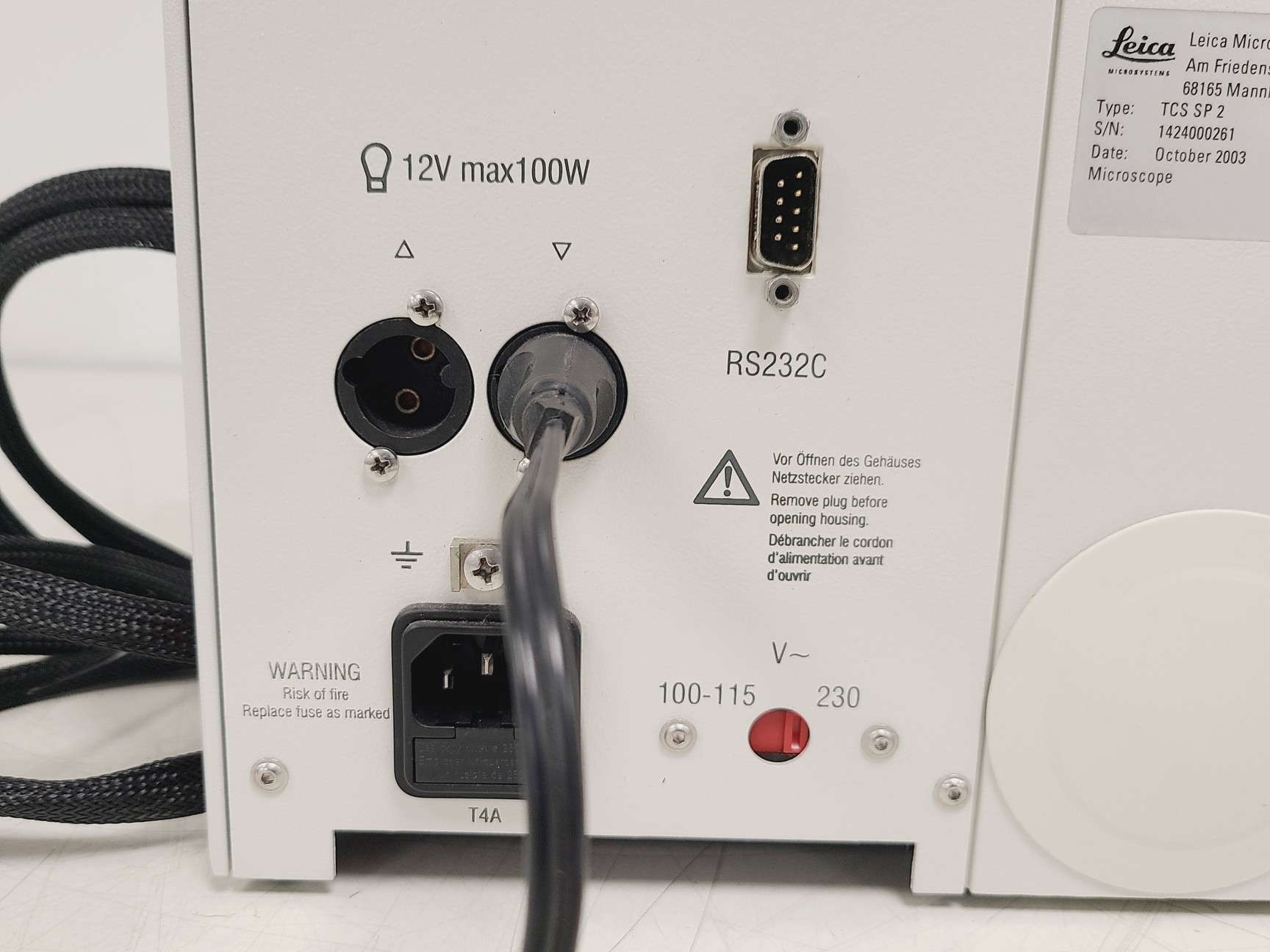 Image of Leica DMRE Upright Fluorescence Microscope - No Objectives