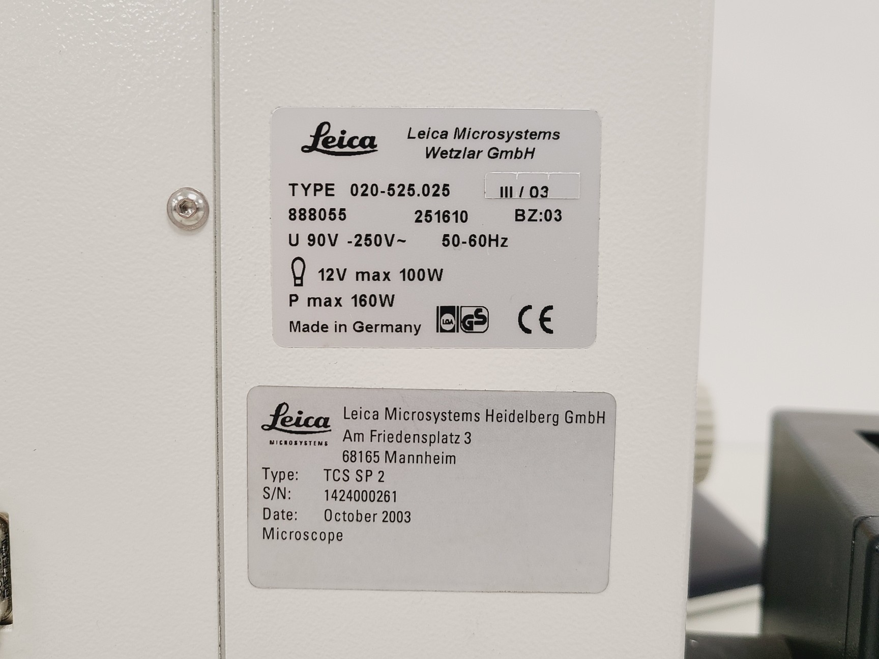 Image of Leica DMRE Upright Fluorescence Microscope - No Objectives