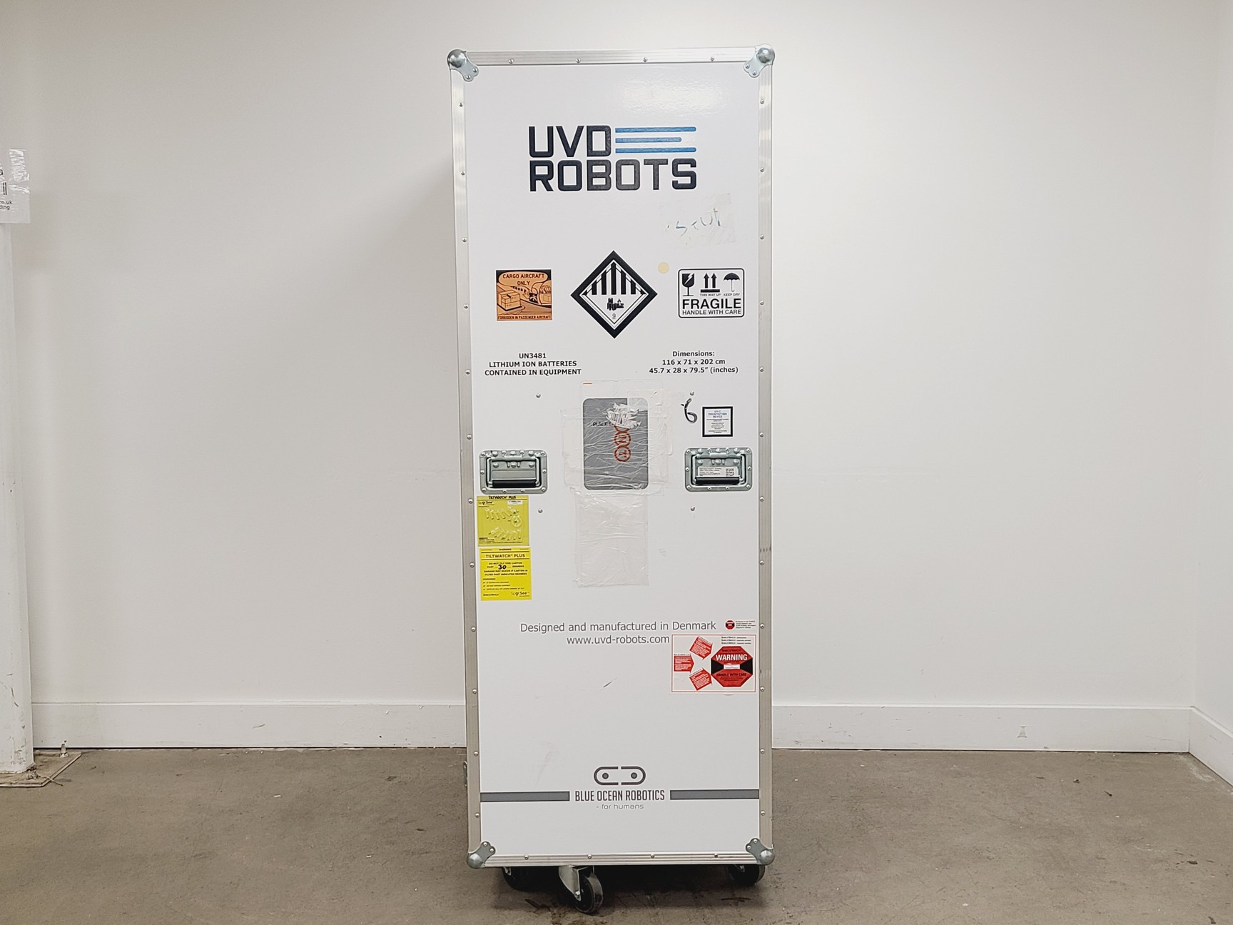 Image of Blue Ocean Robotics Model C UVD Autonomous UV-C Light Disinfection Robot 